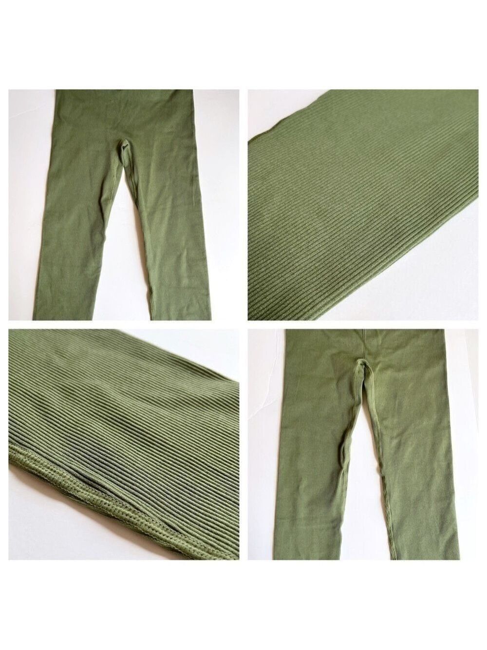 J. Crew High Rise Ribbed Leggings - Picture 7 of 8